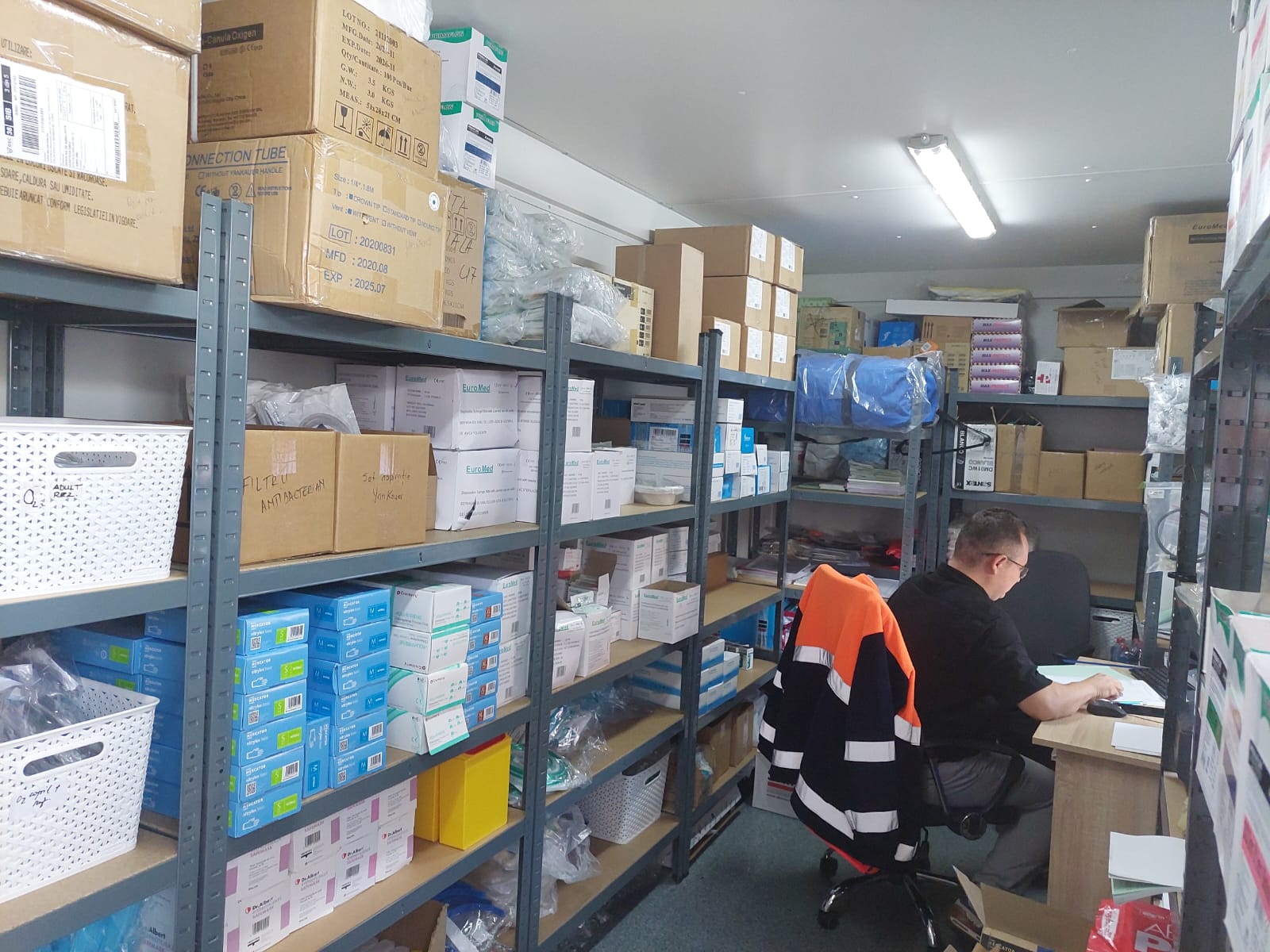 Ambulanta container medicamente