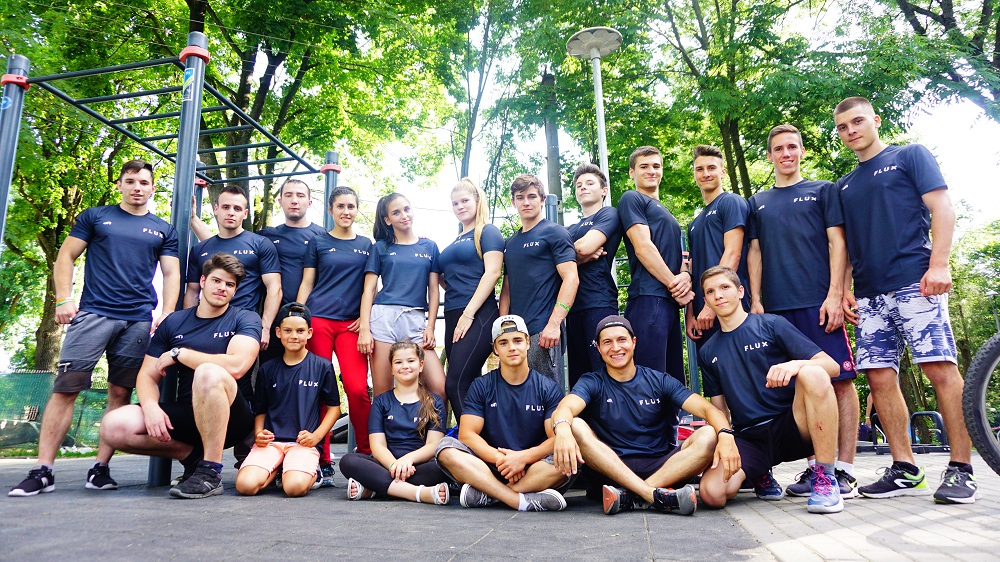 Street Workout echipa Flux
