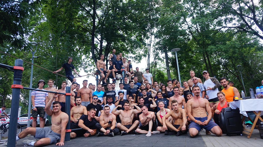Street Workout echipa Flux