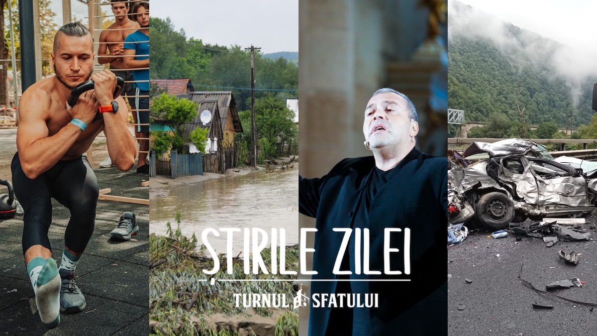 Știrile zilei de 22 august: accident tragic pe Valea Oltului, pericol de inundații și povestea tânărului care a adus la Sibiu Street Workout-ul