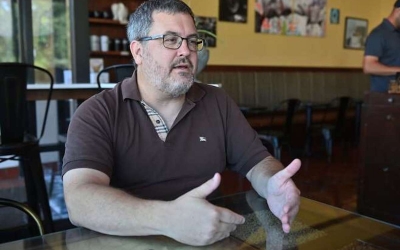 Scott Eastman, profesor al ULBS, lăudat de americani pentru susținerea armatei și civililor ucraineni. ”Sunt mai aproape de linia întâi acasă, la Sibiu, decât la Liov”