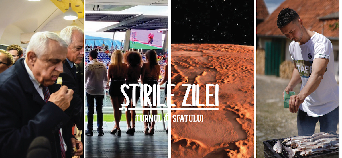 Știrile zilei de 28 august: Daea reînvie Brânzăria, un sibian e bucătar celebru pe Youtube, iar autostrada spre Pitești se termină când vom avea om pe Marte