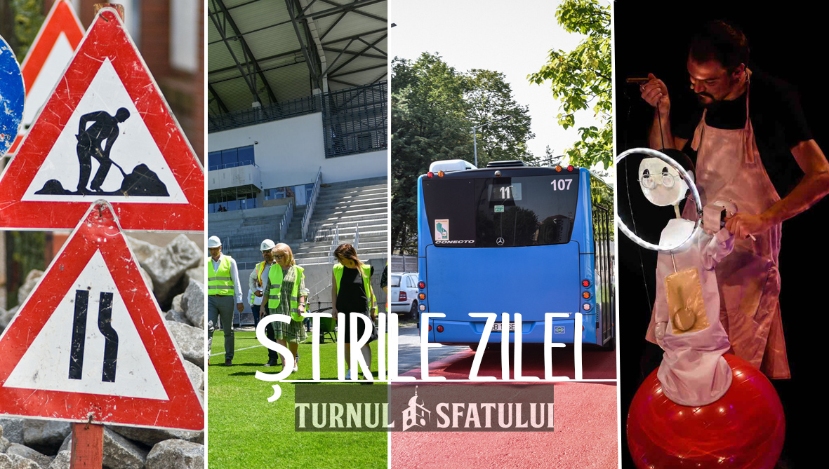 Știrile zilei de 30 august: prima bandă pentru autobuze, probleme tot mai mari la clubul Hermannstadt, noile prețuri la Tursib și o amendă de 40.000 de lei