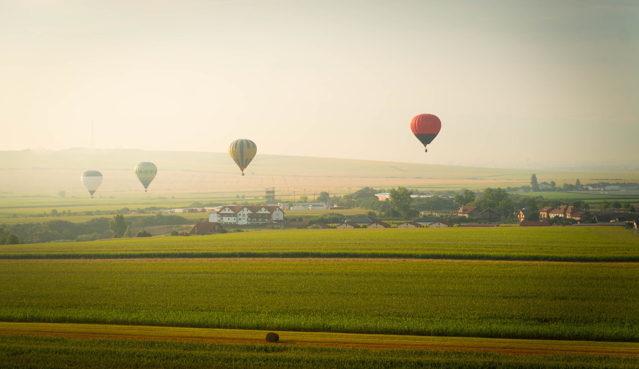 Imagini superbe cu baloanele de aer cald, ridicate la Air Sensation Festival