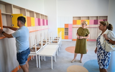 Creșa nouă din cartierul Vasile Aaron, aproape de finalizare