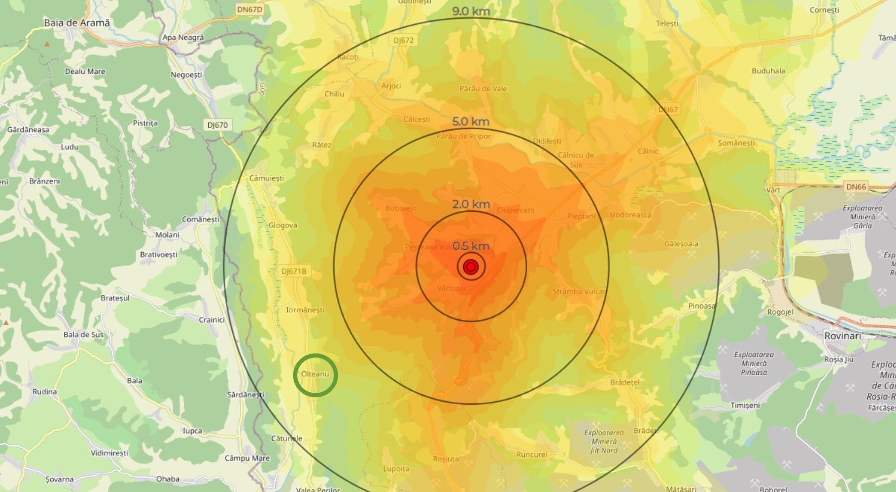 coordonate drona analizate