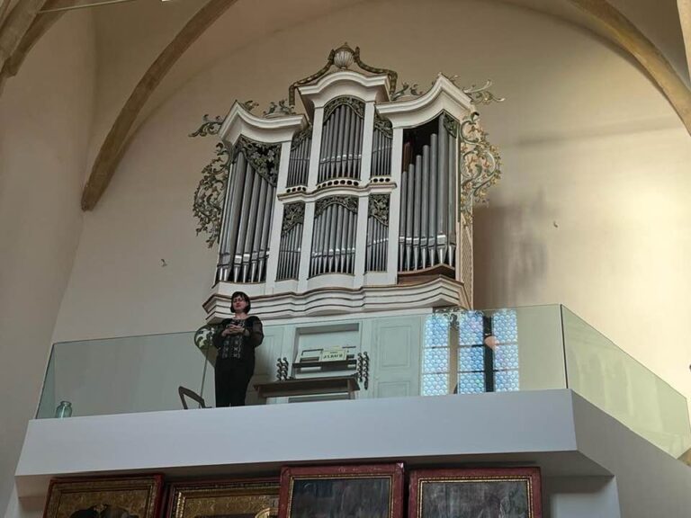 Concert de orgă Geanina Sălăgean la Biserica Evanghelică Sfânta Margareta din Mediaș