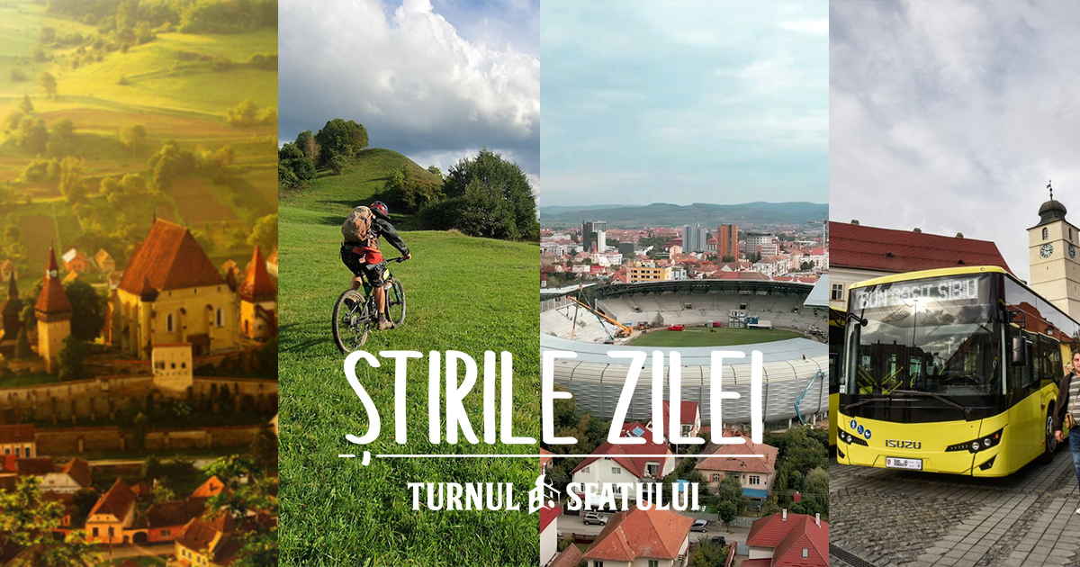 Știrile zilei - 12 septembrie. Flota Tursib consumă 2 milioane de litri de combustibil pe an, autobuzele electrice au ieșit în teste, tot mai mulți sibieni își montează șeminee