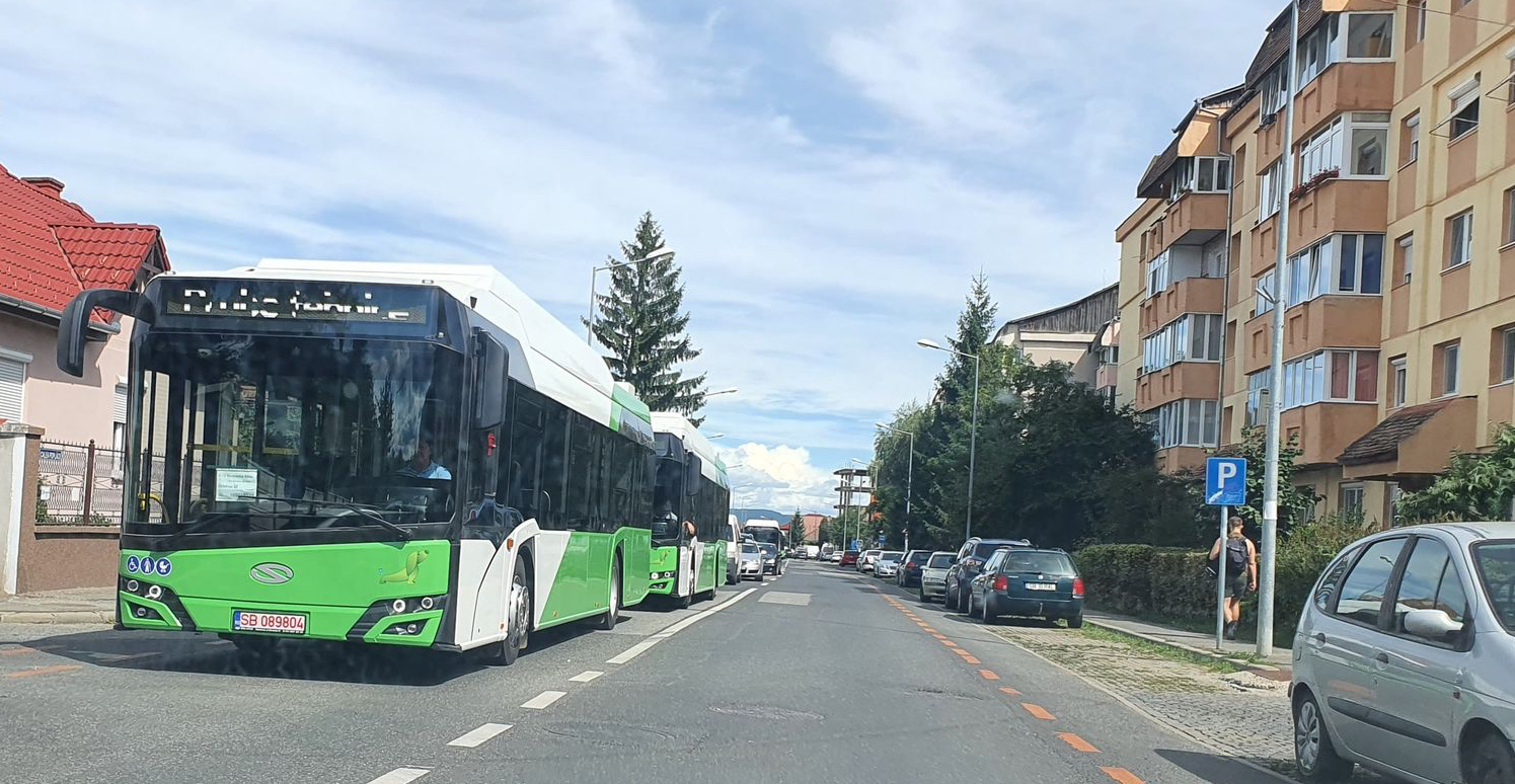 FOTO - Tursib a scos în teste primele autobuze electrice. Pe unde vor circula