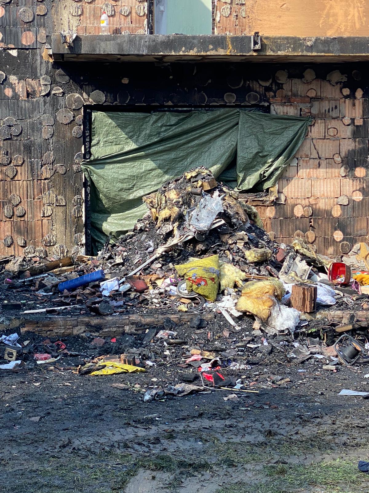 incendiu pus de pompier sibiu