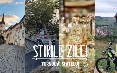 Știrile zilei - 18 septembrie. Ziua fără mașini, pagube create de vânt, ziua 10 pe Via Transilvanica, a nins la munte.