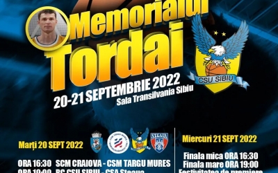 CSU Sibiu, fără victorie înaintea Memorialului Tordai