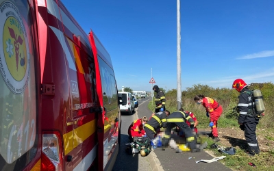 Bărbatul rănit după ce au avut loc scurgeri de azot în vecinătatea fabricii Marquardt este în stare foarte gravă