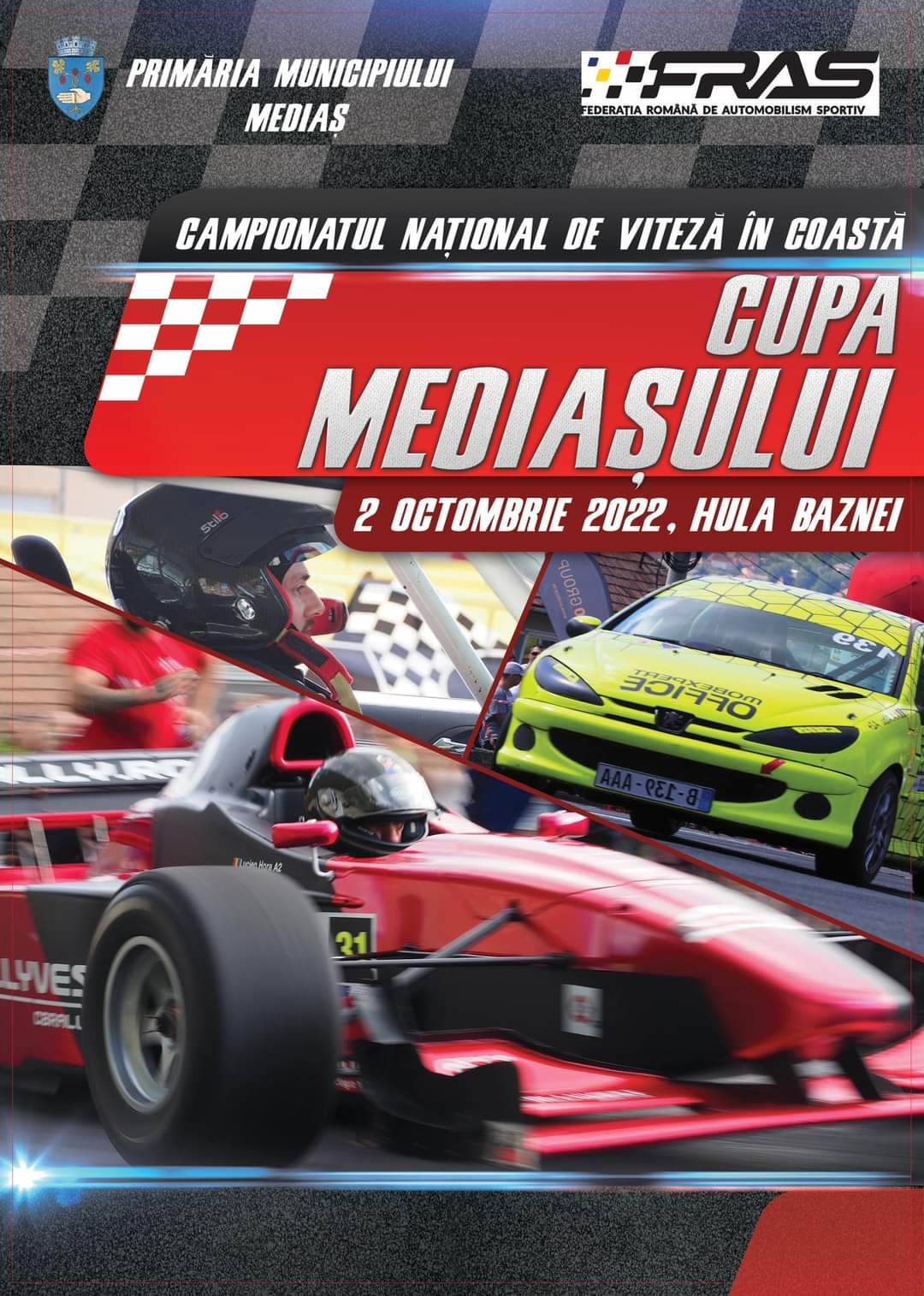 Etapă a Campionatului Național de Viteză în Coastă la Mediaș