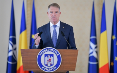 Iohannis: România condamnă cu fermitate anunţul preşedintelui Putin cu privire la următorii paşi ai Rusiei