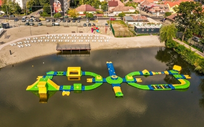Lacul lui Binder: plaja și locul de joacă sunt închise din cauza vremii. Sibienii se pot plimba gratuit pe promenadă