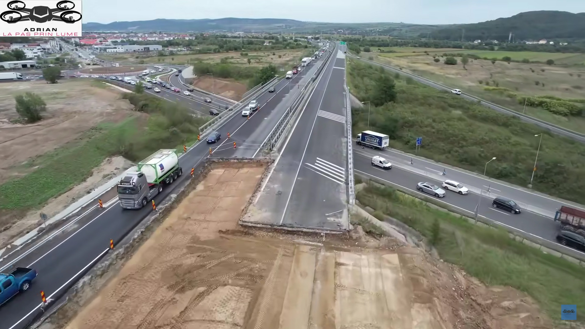 ieșire autostradă Sibiu