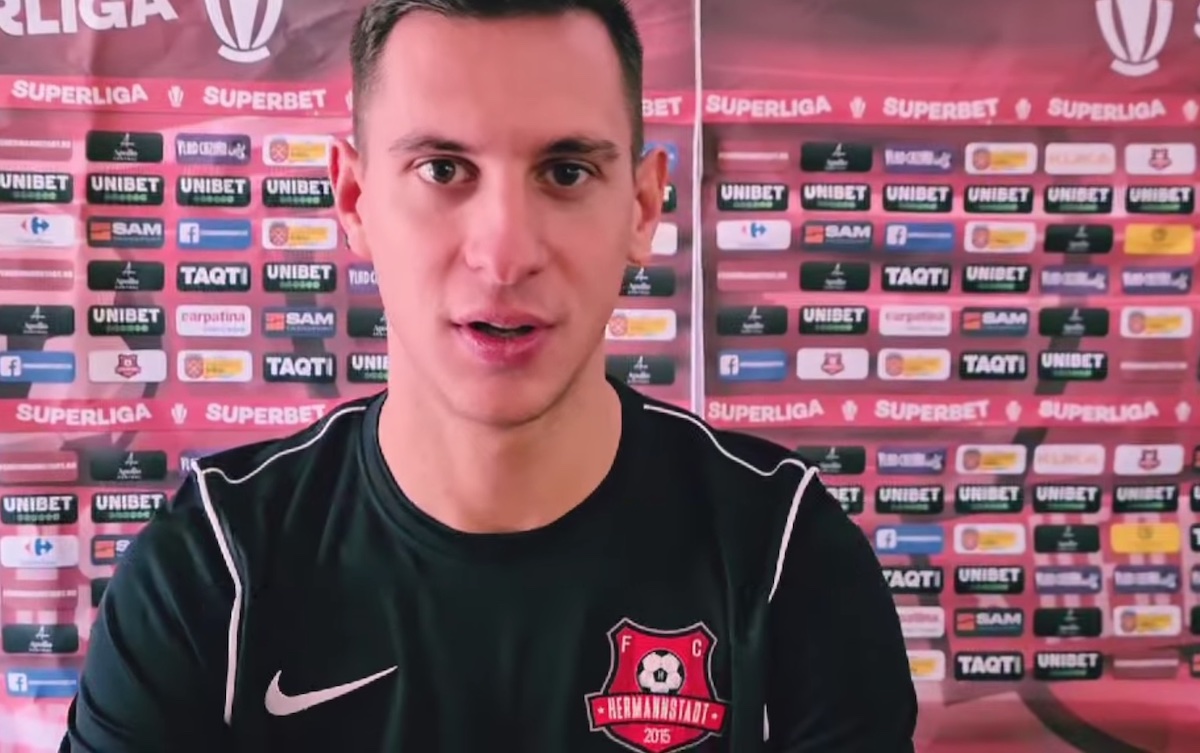 Hermannstadt a transferat un atacant croat. Matko Babic a fost internațional U21