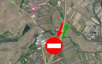 ACTUALIZARE Traficul la ieșirea de pe autostradă se închide complet la miezul nopții, timp de 30 de minute