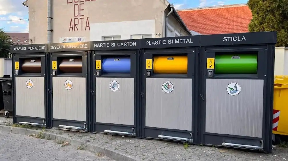 110 insule noi pentru strângerea gunoiului, cu bani din PNRR – 12,5 milioane de lei. Vor fi dotate cu acces digitalizat exclusiv pentru persoanele abonate