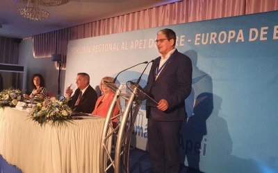 Ministrul Boloș la Sibiu: Haideți să ne mobilizăm, avem disponibile 11,5 miliarde de euro