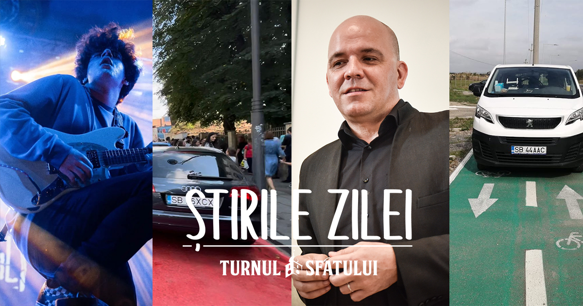 Știrile zilei - 6 septembrie. Centrul blocat la orele amiezii, cel mai ieftin taxi, un sibian la conservatorul din Amsterdam