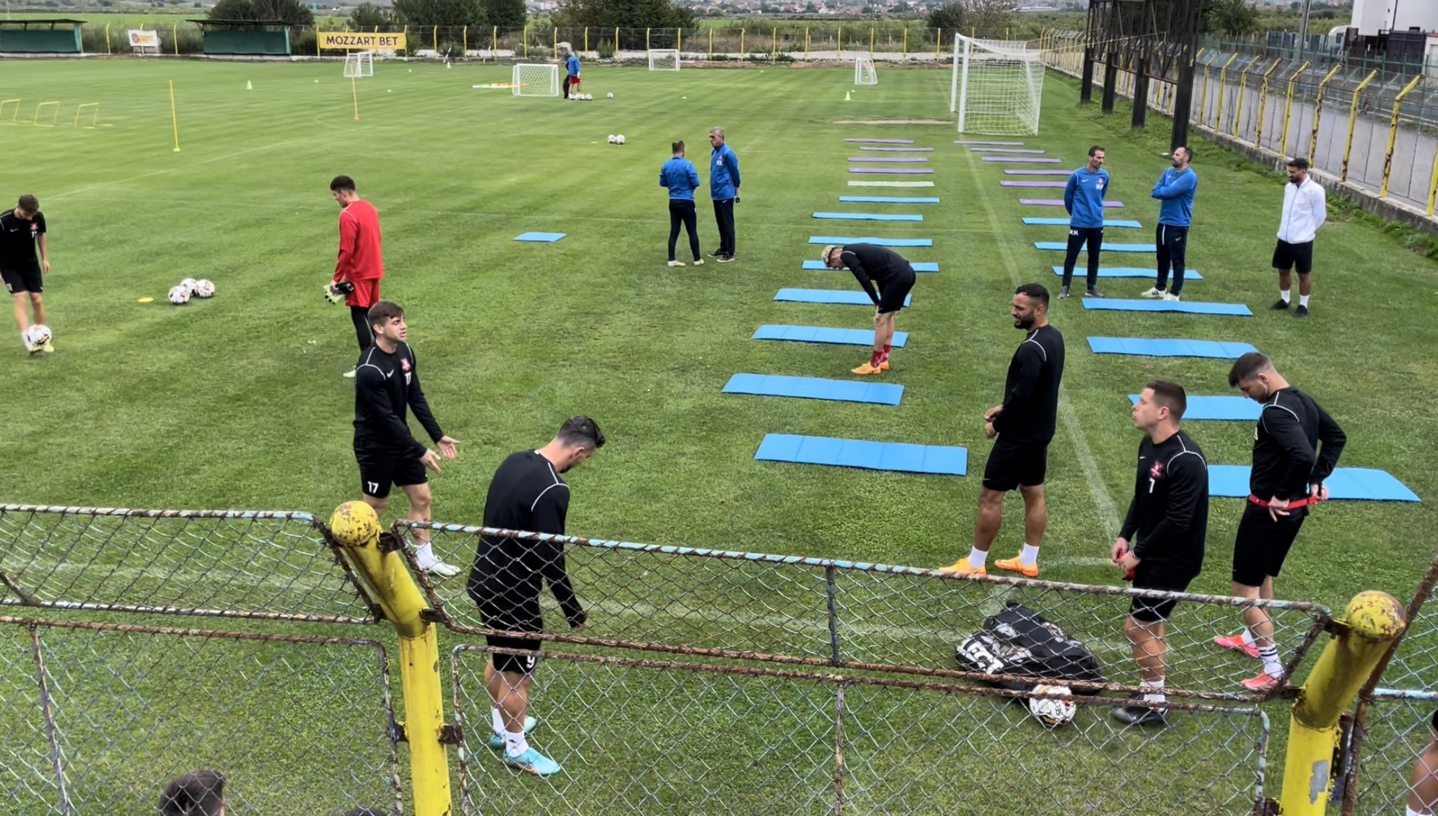 Needitat: Antrenament FC Hermannstadt pe stadionul Obor