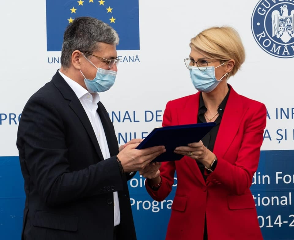 Raluca Turcan: Comisia Europeană a aprobat suma de 76,7 milioane de euro pentru Proiectul Regional de Dezvoltare a Infrastructurii de Apă și Apă Uzată în Regiunile Mediaș, Agnita și Dumbrăveni, județul Sibiu