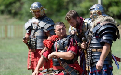 Legiunile romane se adună la Cristian. Eveniment inedit de reconstituire istorică