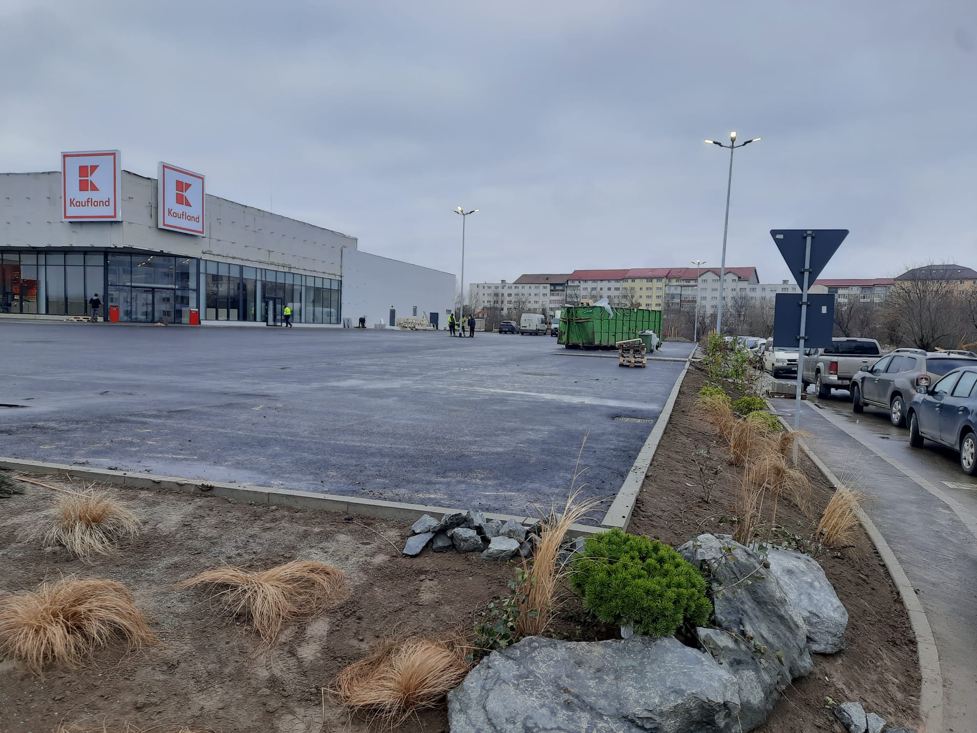Se deschide Kaufland de pe Calea Cisnădiei. Lucrările sunt pe ultima sută de metri
