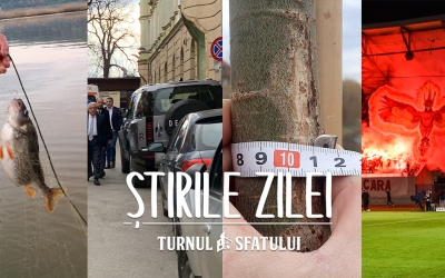 Știrile zilei - 17 ianuarie. Sălciile de pe Cibin mai subțiri decât era prevăzut, fără pescuit comercial pe Olt, vă puteți vaccina antigripal în farmacie