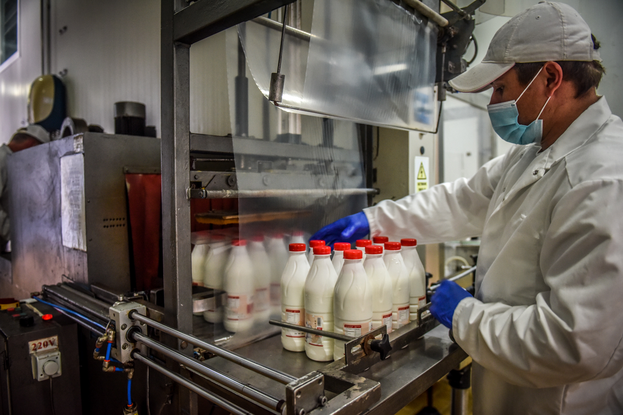Fabrica de lactate Seviș se închide. Ultimele stocuri vândute la reducere
