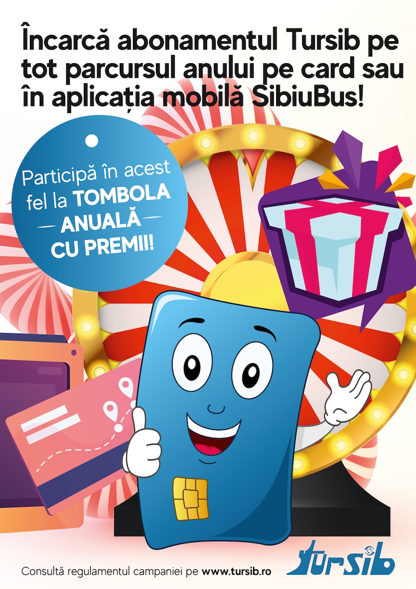 Tursib lansează din nou  „TOMBOLA CLIENT FIDEL TURSIB” 2023