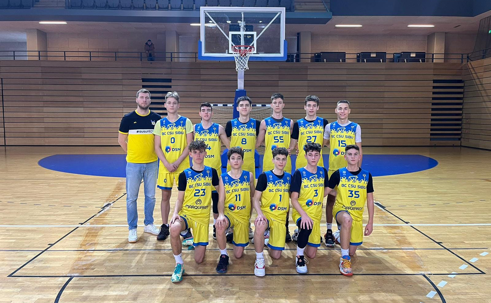 Juniorii U15 au „rupt” în turneul de la Rijeka. S-au calificat în Superfinals EYBL