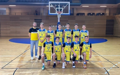 Juniorii U15 au „rupt” în turneul de la Rijeka. S-au calificat în Superfinals EYBL