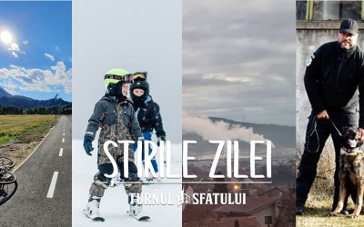 Știrile weekendului 28-29 ianuarie. Cât de toxic e fumul din Gușterița, topul celor mai mari pensii din Sibiu, weekend aglomerat la munte