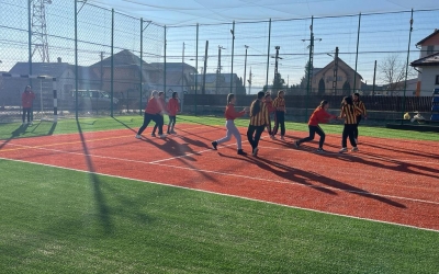 Primăria comunei Loamneș a amenajat un teren de sport multifuncțional