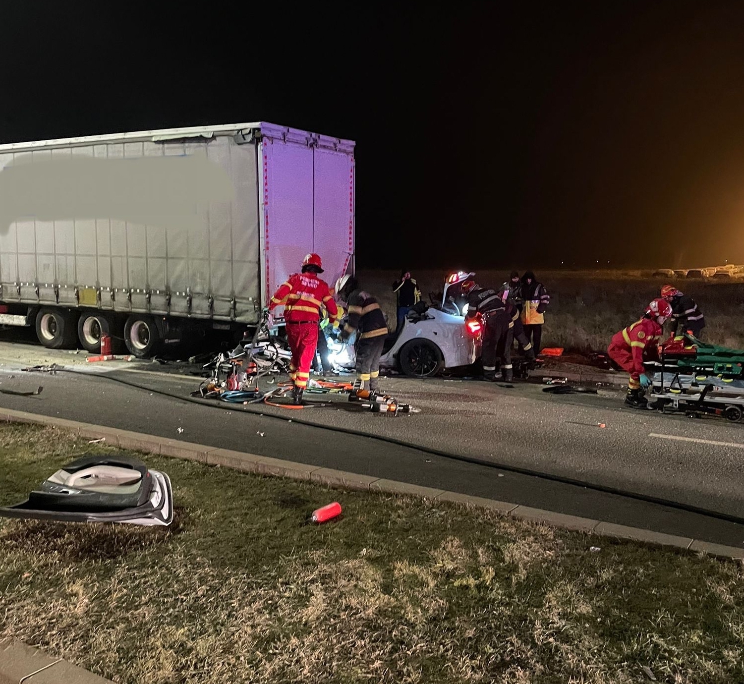 Cei doi tineri răniți în accidentul de la Dedeman au fost externați din spital