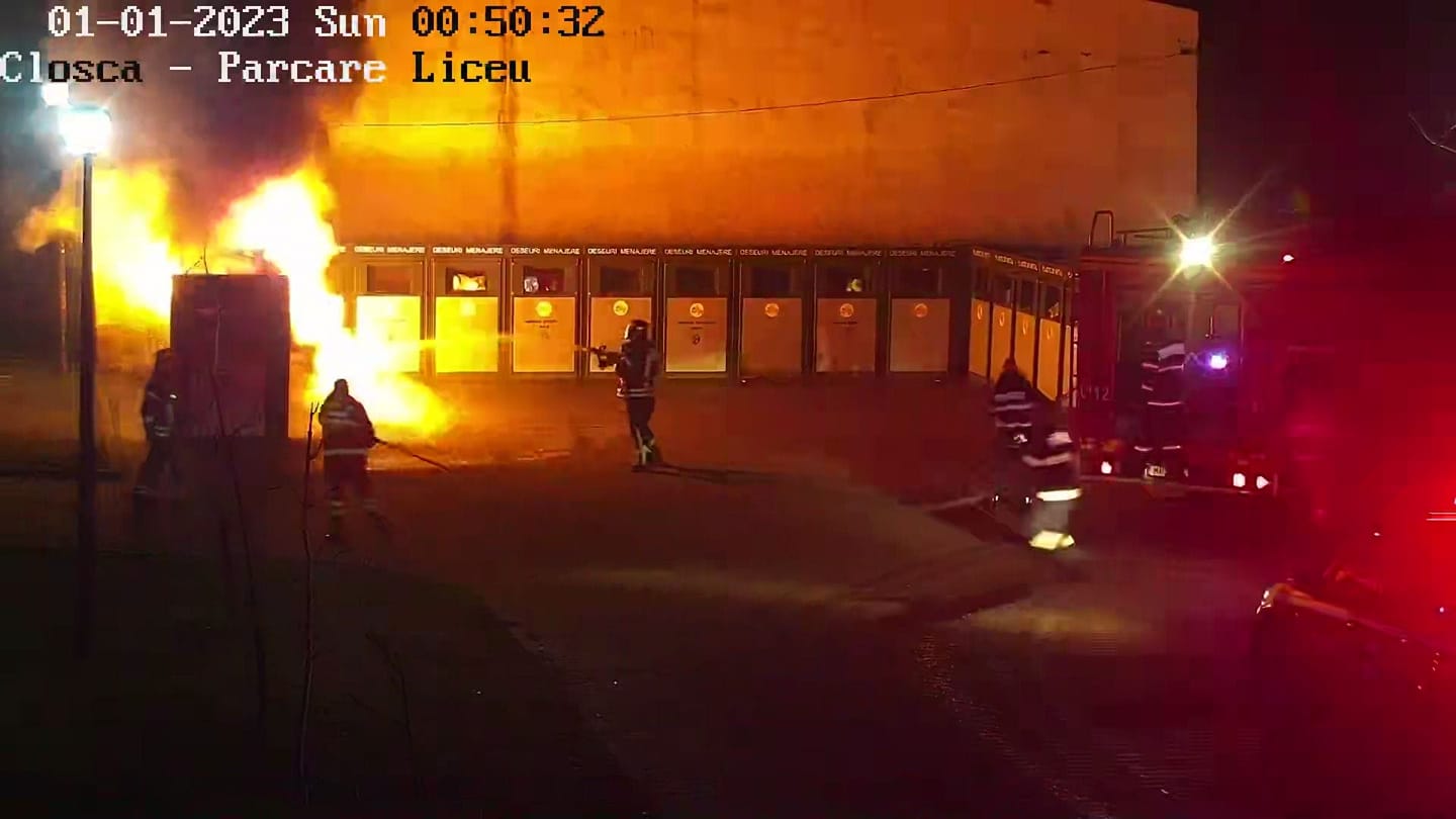 Minorii care au dat foc platformei modulare de gunoi din Avrig au fost identificați. Părinții vor trebui să recupereze paguba, de 30.000 de lei