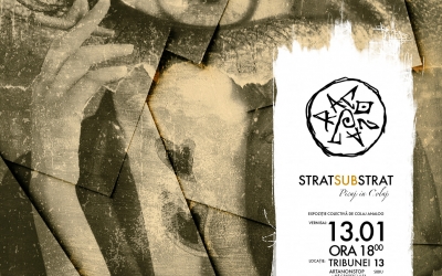 RaColaj, primul grup de colajiști amatori din Sibiu, expune la spațiul de artă „Mă gândesc la ea”
