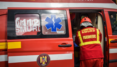 O femeie a fost rănită într-un accident la Mediaș