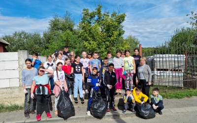 Elevii Școlii Barcianu vor curăța străzile din Rășinari în „Săptămâna Altfel”