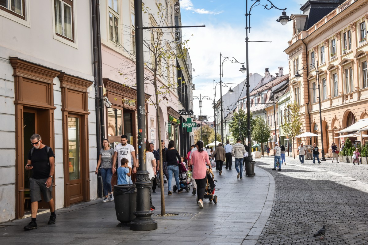 27 de grade în municipiul Sibiu. Vremea va continua să se încălzească
