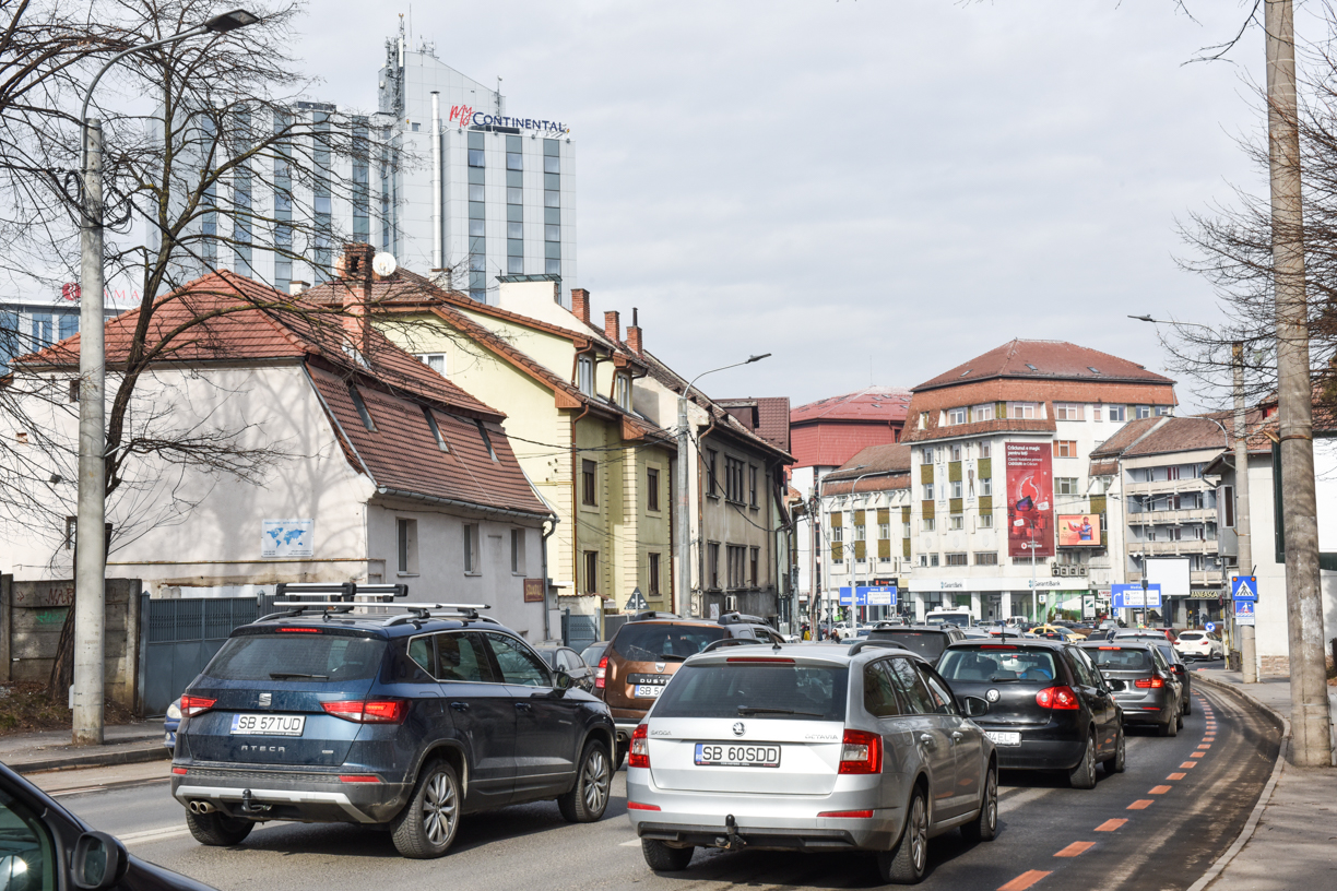 Proiect la vot: dispar peste 100 de parcări de pe Calea Dumbrăvii. Aceasta va fi modernizată cu peste cinci milioane de euro