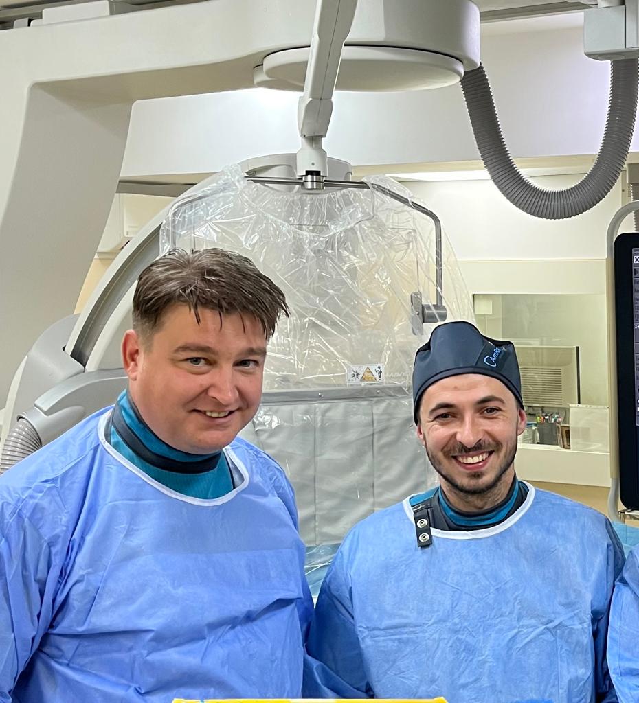 Premieră la Spitalul Județean Sibiu: Patru pacienți au beneficiat de procedura de litotriție intravasculară