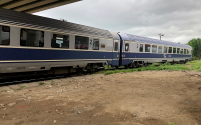ACTUALIZARE Femeie lovită de tren la Micăsasa. Ieșise cu vaca la păscut