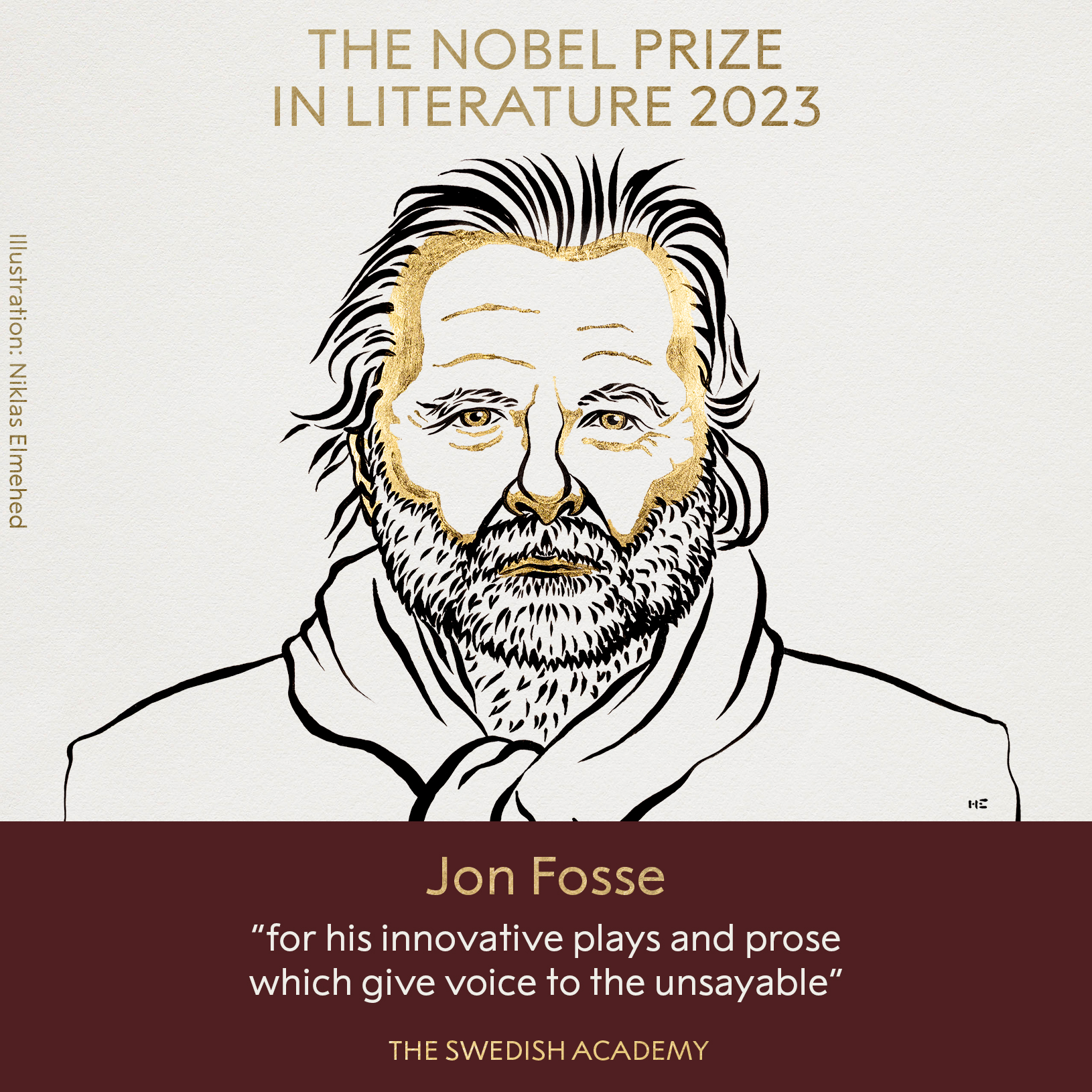 Scriitorul norvegian Jon Fosse este laureatul premiului Nobel pentru literatură