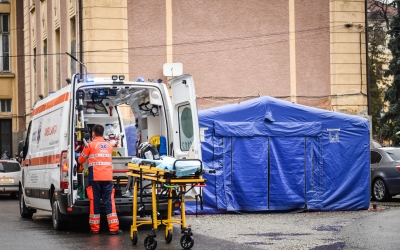 Sunt 47 de cazuri de COVID în Sibiu și 28 de persoane internate în spitale, una fiind în stare gravă
