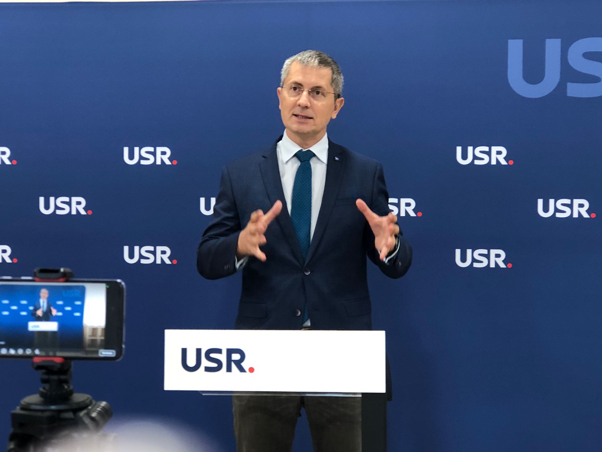 Dan Barna, vicepreședintele USR: „Președintelui Klaus Iohannis i-a mâncat pisica limba când vorbim despre PNRR și bani pentru dezvoltare”