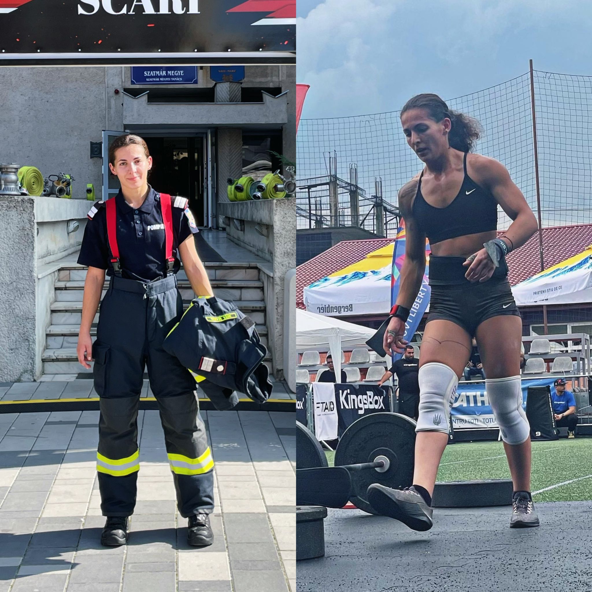 Sibianca Plt. Maria-Cristina Niță este prima femeie care a participat la Concursul Internațional „Scări”, dedicat pompierilor: M-am antrenat doar la unitate unde avem trei etaje